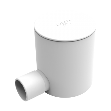 WPFC121LW (CIRCULAR BOX 1/2'' 1 WAY LONG WHITE)