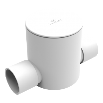 WPFC342LW (CIRCULAR BOX 3/4'' 2 WAY LONG WHITE)