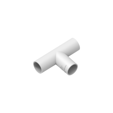 WPFT12W (TEE 1/2'' WHITE)