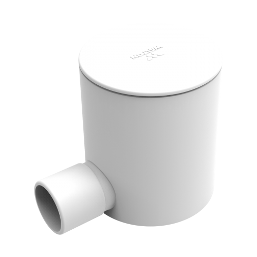 WPFC121LW (Circular Box 1/2'' 1 way long White)