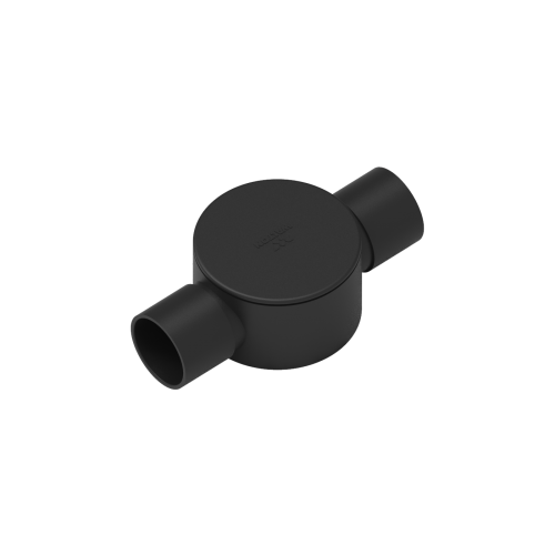 WPFC342SB (Circular Box 3/4'' 2 way Short Black)